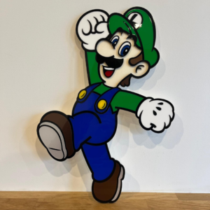 Tableau mural gaming Luigi et Mario