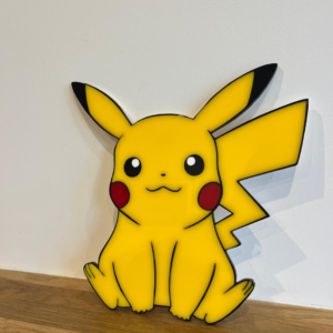 Décoration chambre enfant tableau Pikachu Pokemon